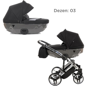 Kolica za blizance Junama Diamond s-line Duo Slim set 3u1 03