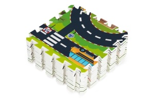 PODLOGA ZA IGRU PUZZLE CITY ECOTOYS - Img 2