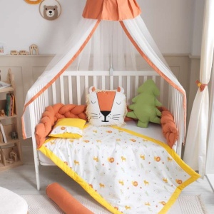 POSTELJINA ZA KREVETAC SAFARI 120X60 CM - Img 3
