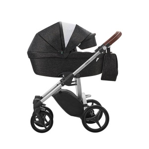 Bebetto Luca 2018 kolica za bebe set 3u1 sivi ram - Img 4