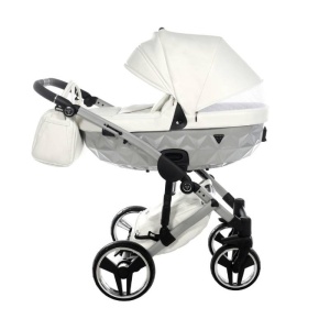 JUNAMA MIRROR SATIN V2 KOLICA ZA BEBE SET 2U1 - Img 2