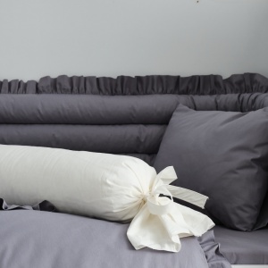 POSTELJINA ZA KREVETAC ELEGANCE GREY 120X60 CM - Img 3