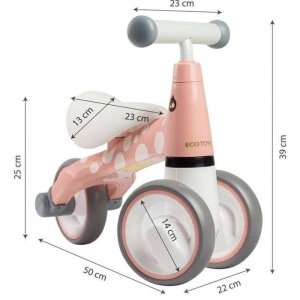 ECO TOYS BICIKL GURALICA FLAMINGO - Img 3