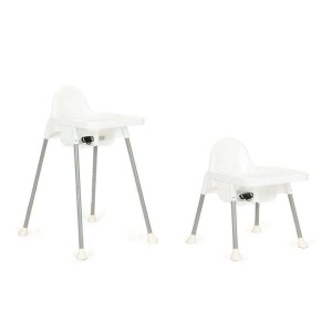 ECO TOYS STOLICA ZA HRANJENJE WHITE
