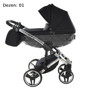JUNAMA DIAMOND S-LINE V2 KOLICA ZA BEBE SET 3U1 01