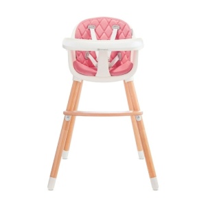 KINDERKRAFT STOLICA ZA HRANJENJE 2U1 SIENNA PINK - Img 2