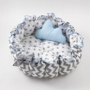 SOFT BABY PODLOGA ZA IGRU GREY-BLUE - Img 2