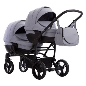 BEBETTO 42 PRO KOLICA ZA BLIZANCE SET 2U1 CRNI RAM - Img 4