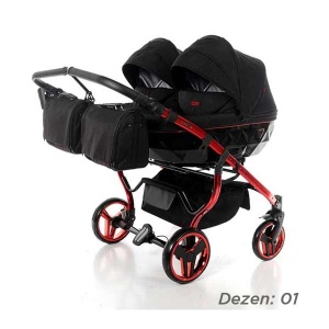 Junama Individual Duo kolica za blizance set 2u1 01