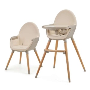 KINDERKRAFT STOLICA ZA HRANJENJE 2U1 FINI 2 BEIGE