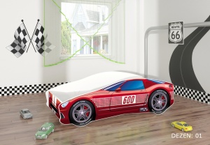 KREVET ZA DECU AUTOMOBIL 160X80 CM