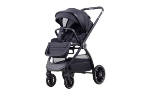LA MAMA TRIO kolica za bebe 3u1 - black - Img 2