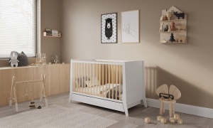LETTINO COSMO KREVETAC 120X60 WHITE PINE + FIOKA - Img 2