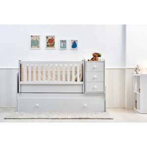 ''NOVA'' 5u1 krevetac za bebe beli