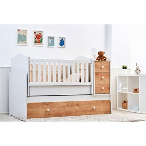''NOVA'' 5u1 krevetac za bebe bež-beli - Img 3