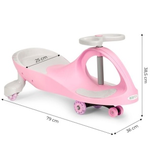 WIGGLE GURALICA ZA DECU LED TOČKOVI PINK ECOTOYS - Img 4