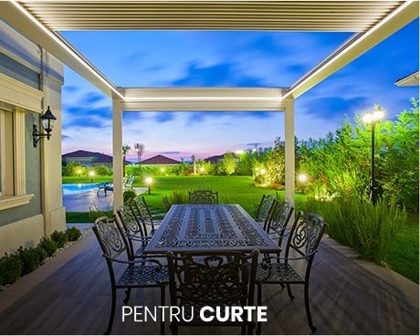 Pergolă pentru curte