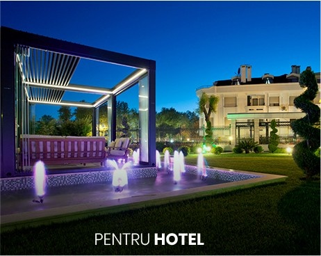 Pergolă pentru hotel