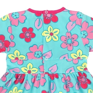 Rochita cu maneca scurta, elastica - Material foarte calitativ (Bumbac 95% + Lycra 5%) - Img 3