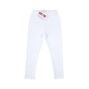 IȚAR(pantalon național)/ COLANT (95% Bumbac, semigros +5% Lycra)Alb unt
