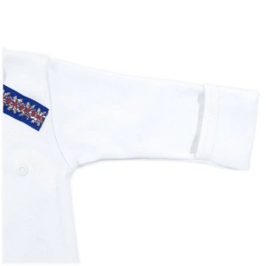 Body național + pantalon cu botoșel + căciuliță (Bumbac 100%, superior, semigros) - Img 2