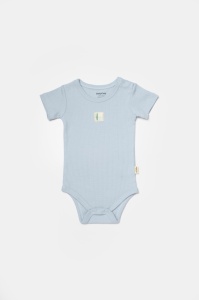 Set 2 body Bamboo, blue, BabyCosy, 50% bumbac+50%bambus (Marime: 18-24 Luni) - Img 3