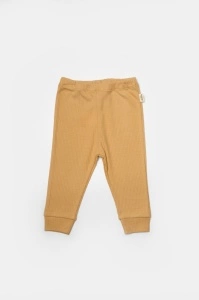 Set 2 pantaloni Bamboo, galben, BabyCosy, 50%bumbac+50% bambus (Marime: 3-6 Luni) - Img 3