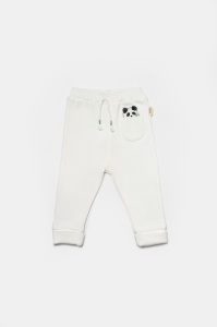 Set 2 pantaloni Panda, BabyCosy, 50%bumbac+50% bambus (Marime: 9-12 luni) - Img 3