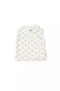 Set 2 vestute pentru bebelusi, stone, BabyCosy Organic Wear (Marime: 3-6 Luni) - Img 3