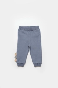 Set bluzita cu pantalon Dino, indigo, BabyCosy, 100%bumbac (Marime: 9-12 luni) - Img 2