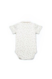 Set 2 body-uri cu guler TeddyBear, BabyCosy, 100% bumbac (Marime: 18-24 Luni) - Img 3