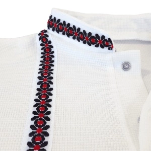 Bluza cu model national, tip IE (Bumbac 100%, semisubtire) - Img 2