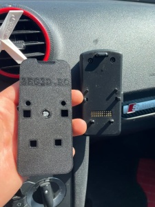 Adaptor Magnetic Auto (Fibră de Carbon) compatibil cu Audi FSE
