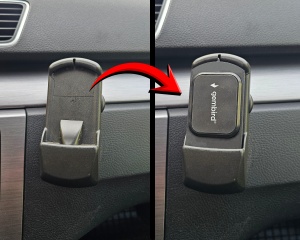 Magnetic Car Mount for Volkswagen – Original Carkit Adapter