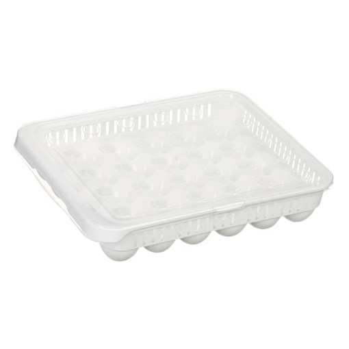 Cutie Depozitare Oua, 30 Buc, EBA, Cu Capac, dimensiuni 33 x 28 x 7 cm - Img 3