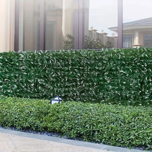 Gard viu artificial iedera EBA, 1.75m x 3m, rezistent UV, verde natural - Img 5