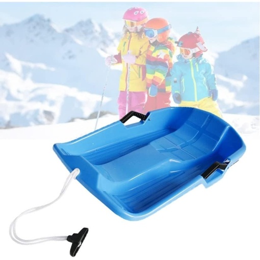 Sanie Bob cu frane laterale EBA, inclus sfoara de tras, dimenisuni 65 x 37 cm x 10 cm - Img 4