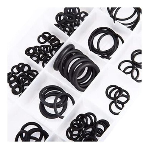 Set 225 garnituri EBA Premium, Rezistente la ozon, uleiuri, 1-4 mm, 3-22 mm, Negru - Img 4