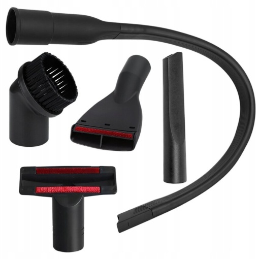 Set 5 accesorii aspirator EBA, pentru Aspiratoare Karcher WD3m WD3P, WD2/WD4/WD5/WD6, Universale, Adaptor inclus, Negru - Img 4