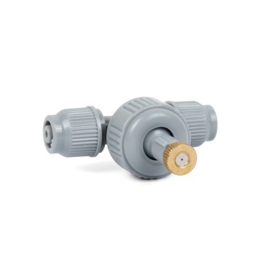 Sistem racire tip perdea cu vapori de apa EBA, pentru terase, gradini, locuri de joaca, duze premium din alama, lungime 10 m - Img 2