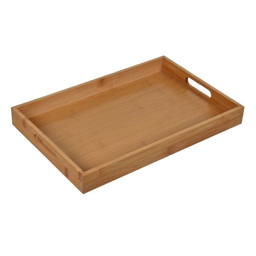 Tava de Servit din Bambus EBA dimensiuni 38 x 25 x 4 cm - Img 2