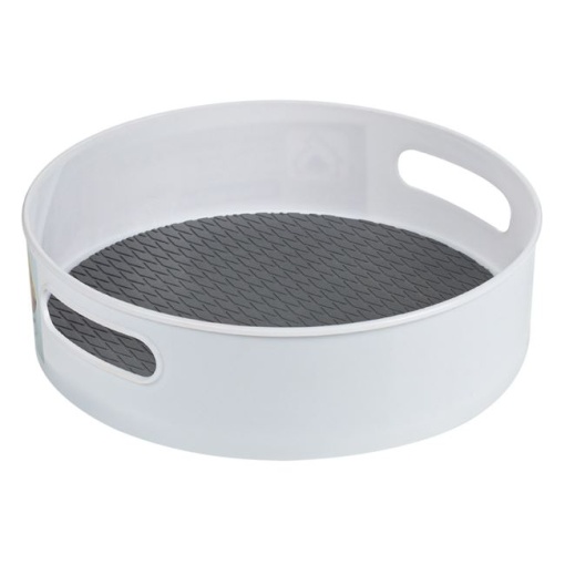 Tava rotativa de bucatarie, pentru depozitare si organizare EBA, suprafata antiderapanta, 23 x 7 cm - Img 3