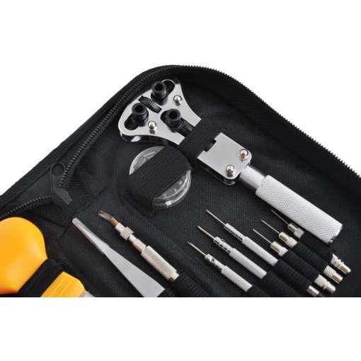 Trusa Pentru Reparat Ceasuri EBA, Etui cu 13 Articole, Profesional, Ideal Pentru Reparatii Si Intretinere - Img 3