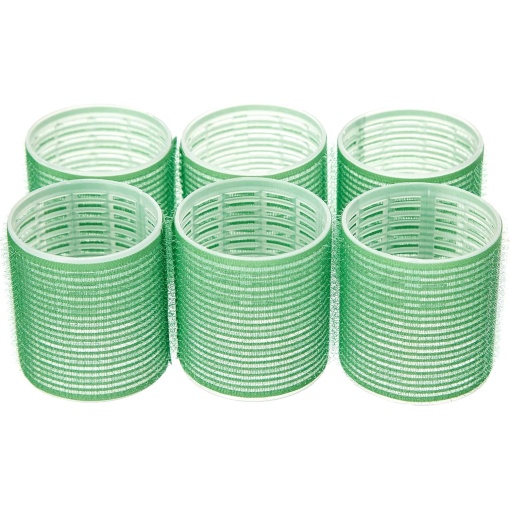 Set 6 bigudiuri cu arici EBA, 60 mm, Verde - Img 4