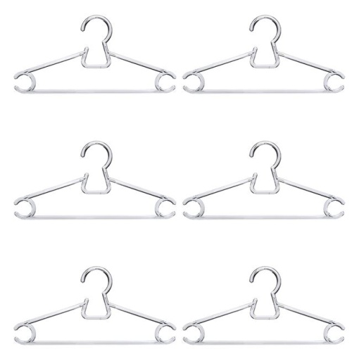 Set 6 umerase transparente EBA, plastic rezistent, dimensiuni 40 x 19 cm - Img 2