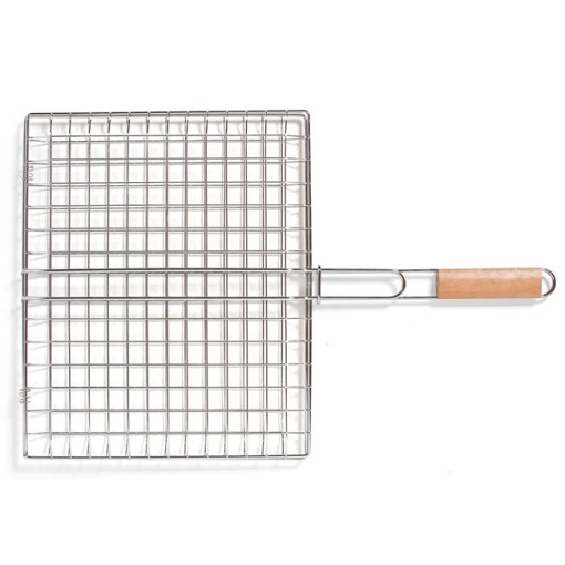 Set Gratar Grill Inox EBA, dimeniune 40 x 33 cm si Aparat pentru fragezit carnea - Img 2