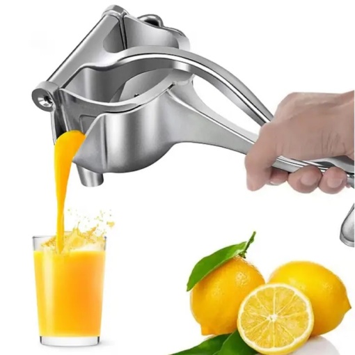 Storcator manual fructe EBA, design ergonomic, otel inoxidabil usor de curatat si utilizat, durabil, argintiu - Img 2
