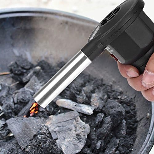 Suflanta de aer pentru gratar EBA, ventilator portabil usor pentru gratar, pentru gatit in aer liber, picnic de camping - Img 4