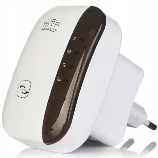 Amplificator Semnal Wireless EBA, WiFi Repeater 300 Mbps, 2.4GHz WLAN, Functie WPS cu Port LAN de Antene Integrate, Alb-Negru - Img 4