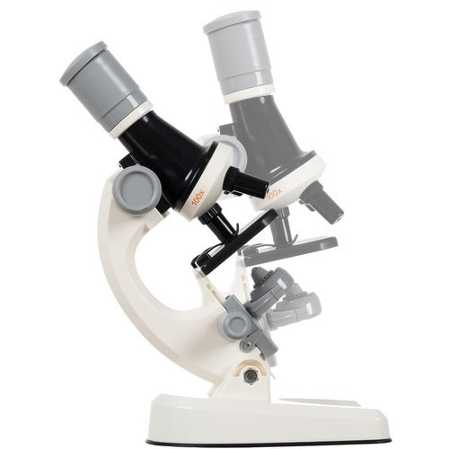 Microscop Pentru Copii Scientific Microscope EBA, Dimensiuni 21 x 12 x 7 cm, Trei Tipuri de Marire, Accesorii Incluse - Img 3